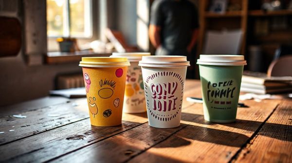Idées créatives pour des gobelets en carton personnalisés