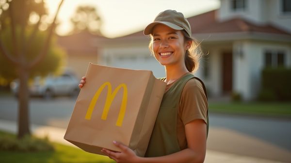 Simplifiez votre commande avec la livraison Mc Donald's