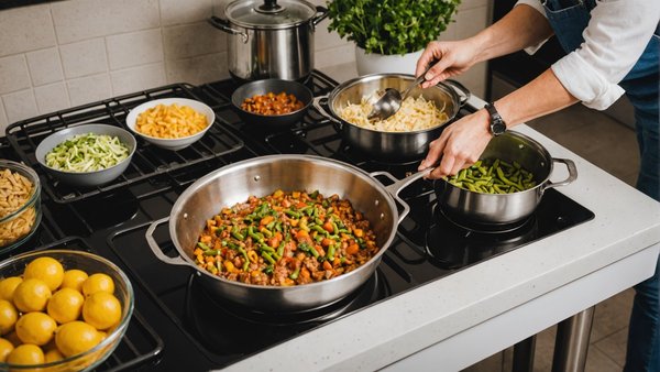 Cuisine en batch cooking : un moyen efficace pour économiser